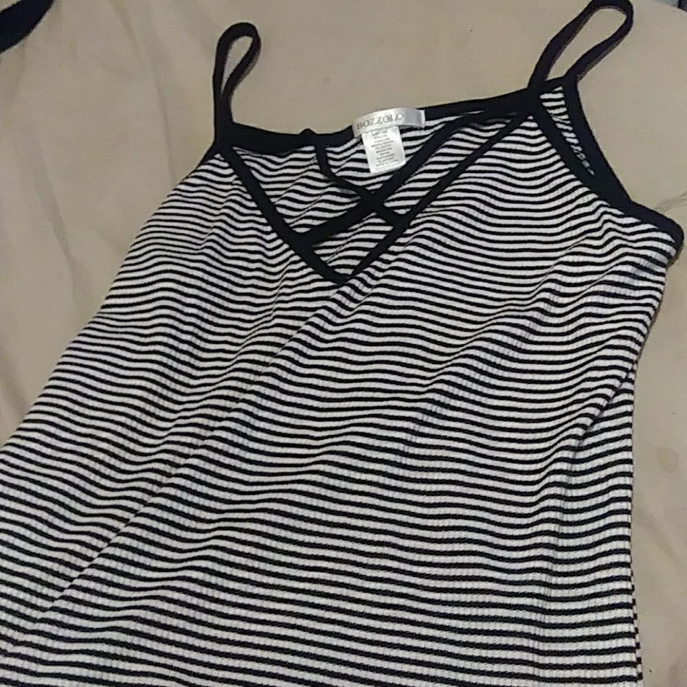 Striped tank top